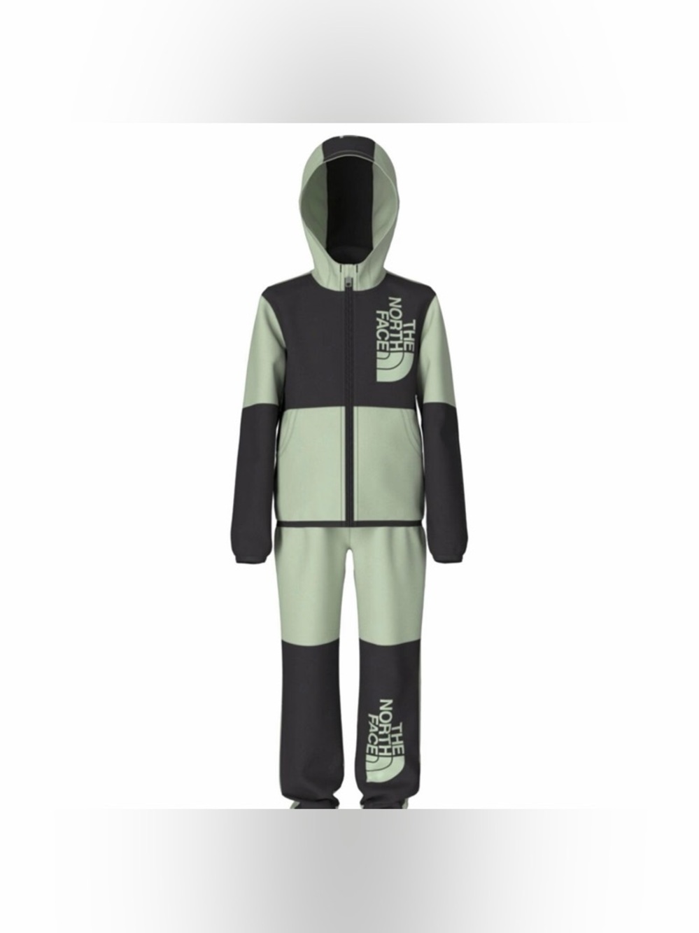 The North Face Hoodie & Joggers - Mint & Black